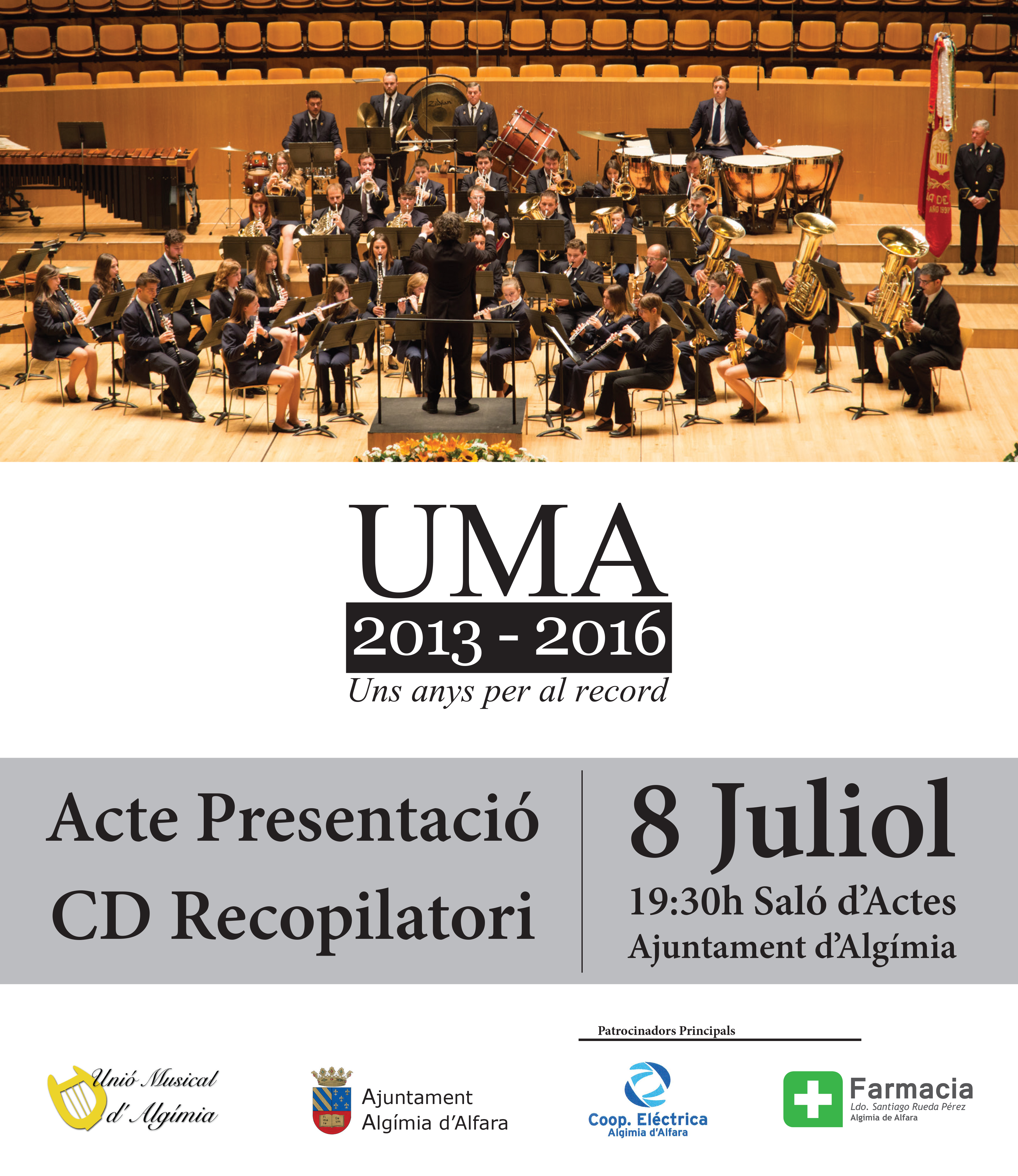 Unio Musical Algimia Presentacio CD